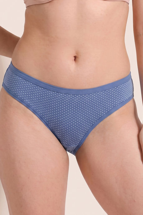 Zivame Low Rise Full Coverage Bikini Panty (Pack of 3) - Multicolor — image 9